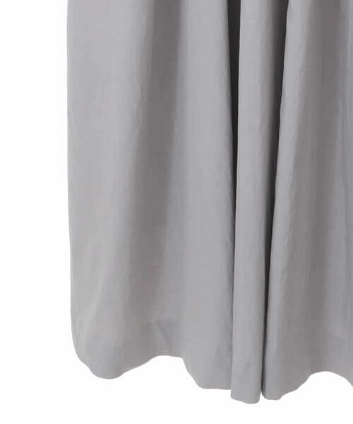 HIROKO BIS GRANDE / ヒロコビス グランデ ロング・マキシ丈ワンピース | 【大きいサイズ】ドレープワッシャーワンピース /洗える | 詳細7