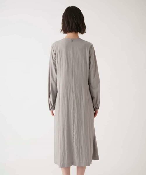 HIROKO BIS GRANDE / ヒロコビス グランデ ロング・マキシ丈ワンピース | 【大きいサイズ】ドレープワッシャーワンピース /洗える | 詳細9