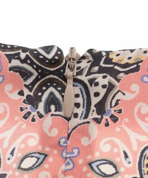 HIROKO BIS GRANDE / ヒロコビス グランデ ロング・マキシ丈ワンピース | 【大きいサイズ】ヴィンテージ風モチーフ総柄ワンピース /洗濯機で洗える | 詳細3