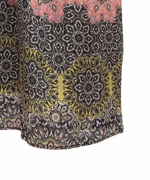 HIROKO BIS GRANDE / ヒロコビス グランデ ロング・マキシ丈ワンピース | 【大きいサイズ】ヴィンテージ風モチーフ総柄ワンピース /洗濯機で洗える | 詳細6