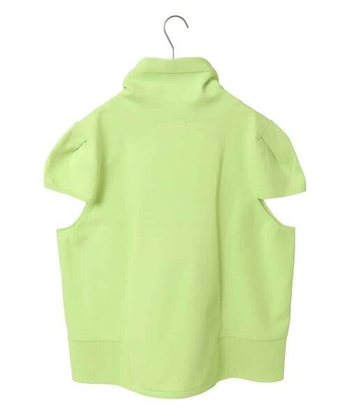 HIROKO BIS GRANDE / ヒロコビス グランデ ベスト | 【大きいサイズ】キャップスリーブニットジレ /洗える | 詳細1