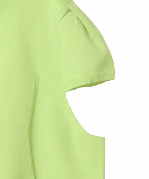 HIROKO BIS GRANDE / ヒロコビス グランデ ベスト | 【大きいサイズ】キャップスリーブニットジレ /洗える | 詳細4