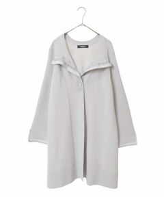 HIROKO BIS GRANDE / ヒロコビス グランデ カーディガン・ボレロ | 【大きいサイズ】ピコテープジョイントニットカーディガン