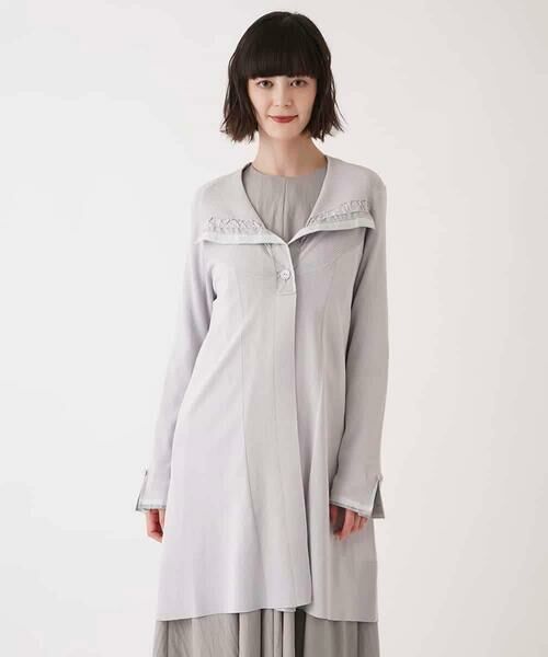 HIROKO BIS GRANDE / ヒロコビス グランデ カーディガン・ボレロ | 【大きいサイズ】ピコテープジョイントニットカーディガン | 詳細8