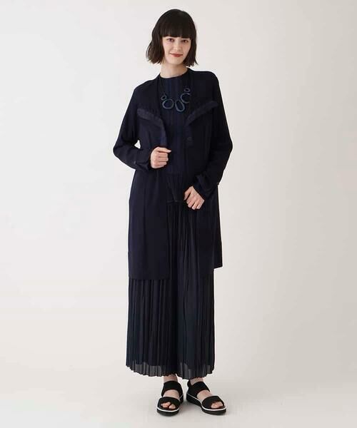 HIROKO BIS GRANDE / ヒロコビス グランデ ニット・セーター | 【大きいサイズ】ピコテープジョイントニットプルオーバー | 詳細17