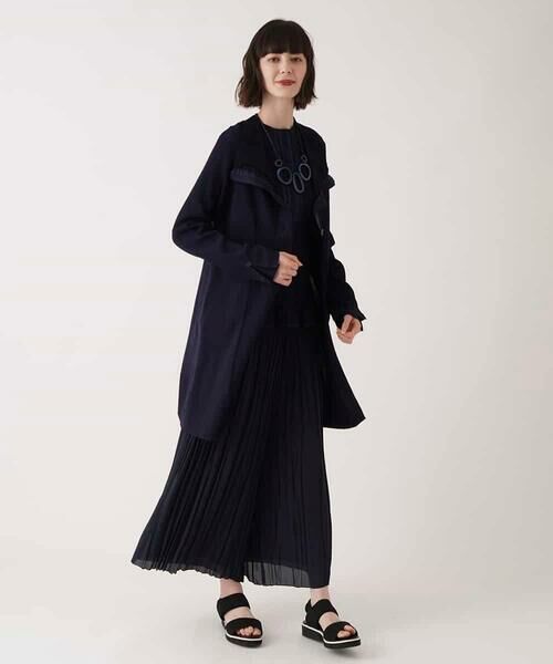 HIROKO BIS GRANDE / ヒロコビス グランデ ニット・セーター | 【大きいサイズ】ピコテープジョイントニットプルオーバー | 詳細18