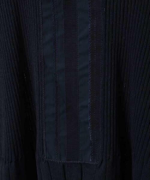 HIROKO BIS GRANDE / ヒロコビス グランデ ニット・セーター | 【大きいサイズ】ピコテープジョイントニットプルオーバー | 詳細5