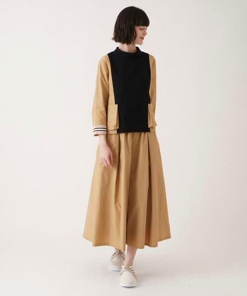 HIROKO BIS GRANDE / ヒロコビス グランデ ロング・マキシ丈スカート | タックボリュームスカート /洗濯機で洗える | 詳細19