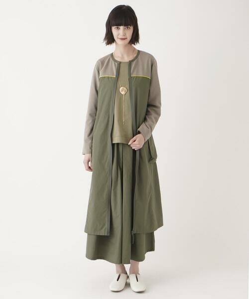 HIROKO BIS GRANDE / ヒロコビス グランデ ロング・マキシ丈スカート | タックボリュームスカート /洗濯機で洗える | 詳細24