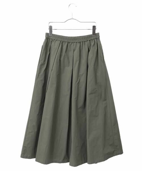 HIROKO BIS GRANDE / ヒロコビス グランデ ロング・マキシ丈スカート | タックボリュームスカート /洗濯機で洗える | 詳細3