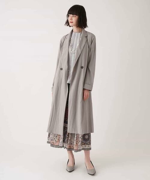 HIROKO BIS GRANDE / ヒロコビス グランデ ロング・マキシ丈スカート | 【大きいサイズ】ヴィンテージ風総柄フレアスカート /洗濯機で洗える | 詳細16