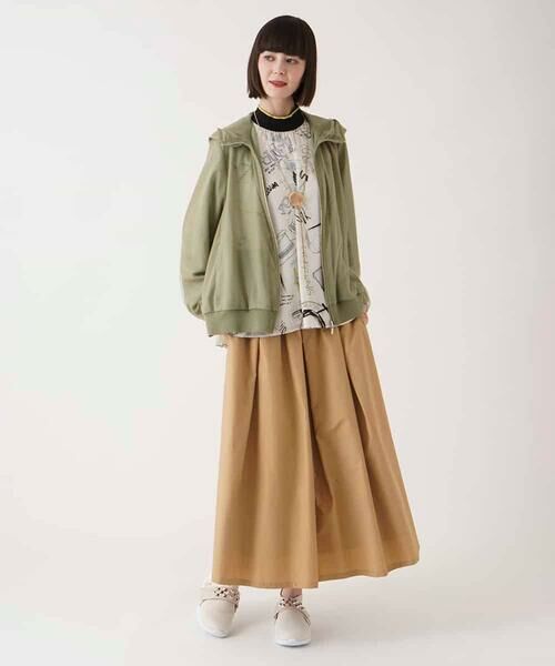 HIROKO BIS GRANDE / ヒロコビス グランデ その他アウター | 【大きいサイズ】チュールシフォンレイヤードブルゾン /洗える | 詳細12