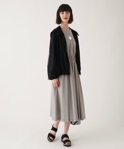 HIROKO BIS GRANDE / ヒロコビス グランデ その他アウター | 【大きいサイズ】チュールシフォンレイヤードブルゾン /洗える | 詳細16