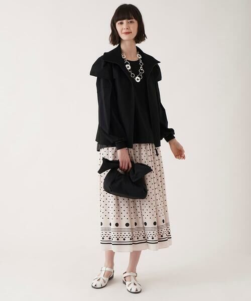 HIROKO BIS GRANDE / ヒロコビス グランデ その他アウター | 【大きいサイズ】チュールシフォンレイヤードブルゾン /洗える | 詳細18