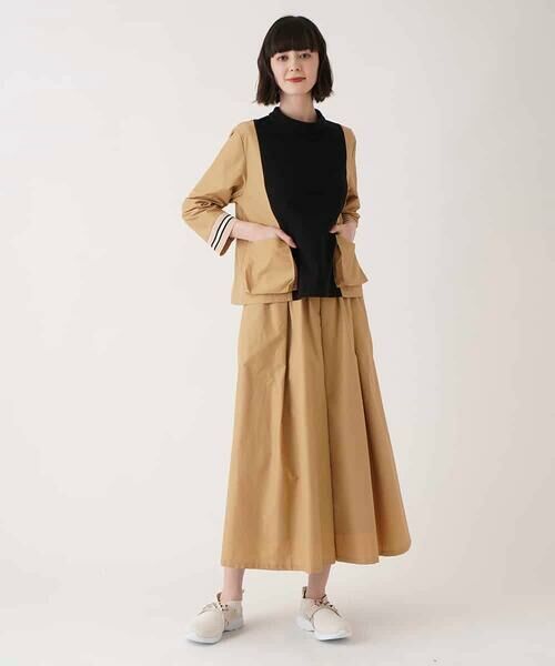 HIROKO BIS GRANDE / ヒロコビス グランデ カットソー | 【大きいサイズ】ジョイント配色プルオーバートップ /洗える | 詳細17