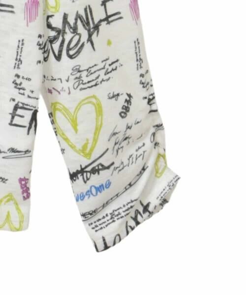 HIROKO BIS GRANDE / ヒロコビス グランデ カットソー | 【大きいサイズ】ロゴハートプリントジャージーカットソー /洗える | 詳細4