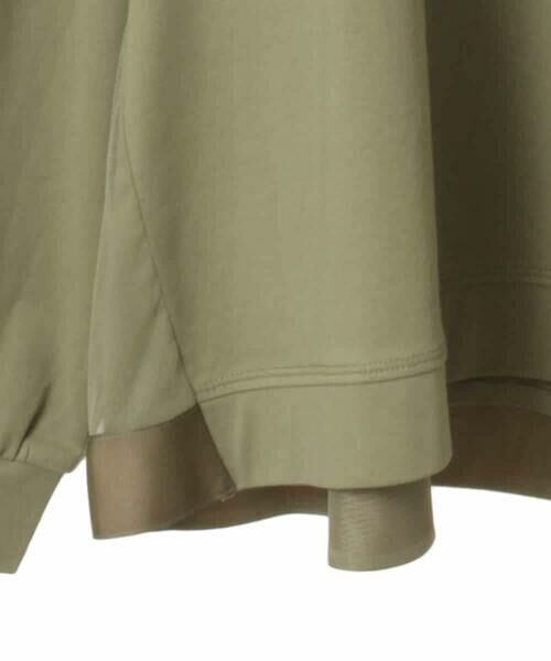 HIROKO BIS GRANDE / ヒロコビス グランデ カットソー | 【大きいサイズ】チュールジョイントカットソー /洗濯機で洗える | 詳細4