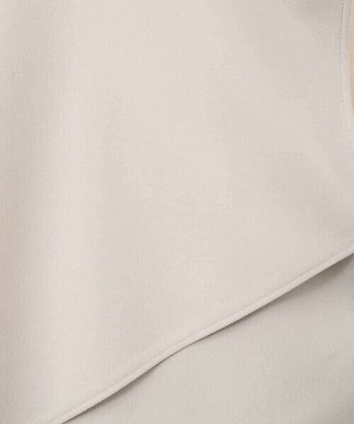 HIROKO BIS GRANDE / ヒロコビス グランデ ベスト | 【大きいサイズ】フロントドレープジャージージレ /洗濯機で洗える | 詳細6