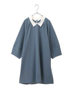 HIROKO BIS チュニック ワンピース 白黒 セール】 ギンガムチェックAラインチュニック （チュニック