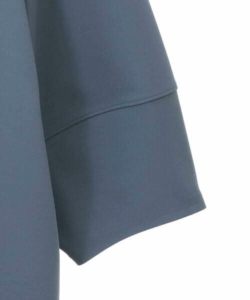 HIROKO BIS GRANDE / ヒロコビス グランデ チュニック | 【大きいサイズ】襟付きジャージーチュニックブラウス /洗える | 詳細4