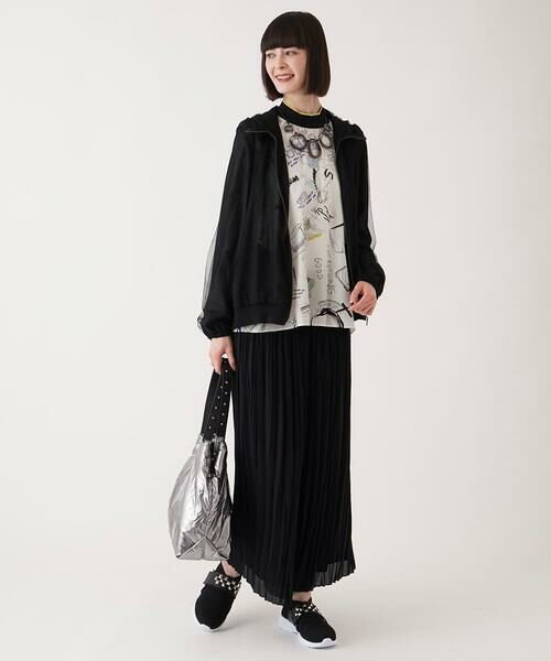 HIROKO BIS GRANDE / ヒロコビス グランデ その他パンツ | 【大きいサイズ】ジョーゼットプリーツワイドパンツ /洗える | 詳細25