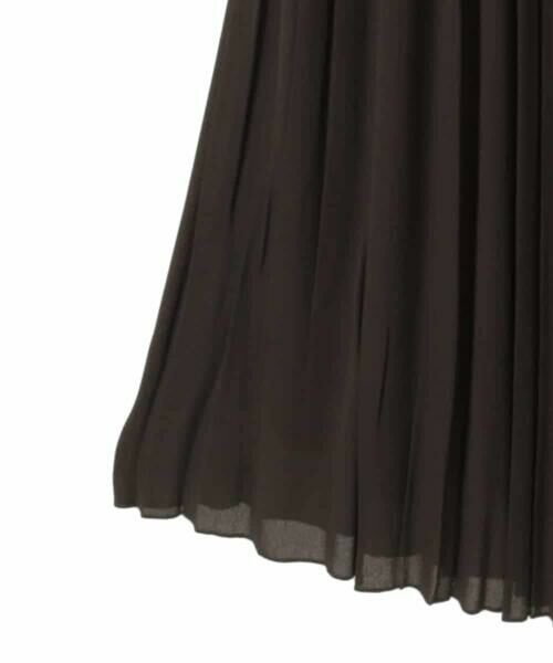 HIROKO BIS GRANDE / ヒロコビス グランデ その他パンツ | 【大きいサイズ】ジョーゼットプリーツワイドパンツ /洗える | 詳細4
