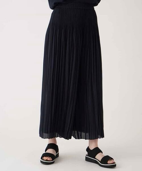 HIROKO BIS GRANDE / ヒロコビス グランデ その他パンツ | 【大きいサイズ】ジョーゼットプリーツワイドパンツ /洗える | 詳細7
