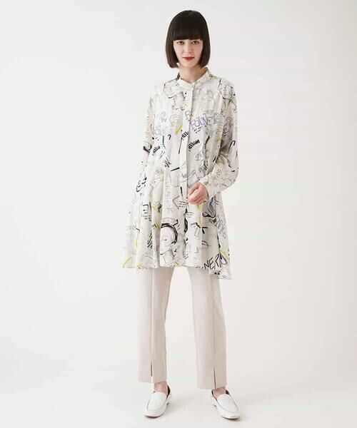 HIROKO BIS GRANDE / ヒロコビス グランデ チノ・ワークパンツ | 【大きいサイズ】スリムシルエットジャージーパンツ /洗濯機で洗える | 詳細10