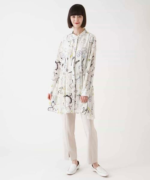 HIROKO BIS GRANDE / ヒロコビス グランデ チノ・ワークパンツ | 【大きいサイズ】スリムシルエットジャージーパンツ /洗濯機で洗える | 詳細11