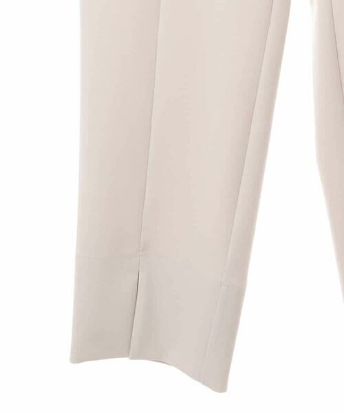 HIROKO BIS GRANDE / ヒロコビス グランデ チノ・ワークパンツ | 【大きいサイズ】スリムシルエットジャージーパンツ /洗濯機で洗える | 詳細4