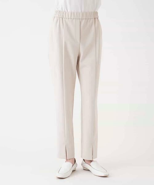 HIROKO BIS GRANDE / ヒロコビス グランデ チノ・ワークパンツ | 【大きいサイズ】スリムシルエットジャージーパンツ /洗濯機で洗える | 詳細6