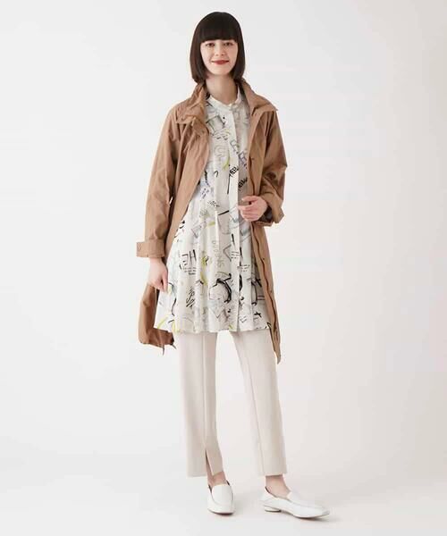 HIROKO BIS GRANDE / ヒロコビス グランデ その他アウター | 【大きいサイズ】マットタフタライトコート /洗える | 詳細18