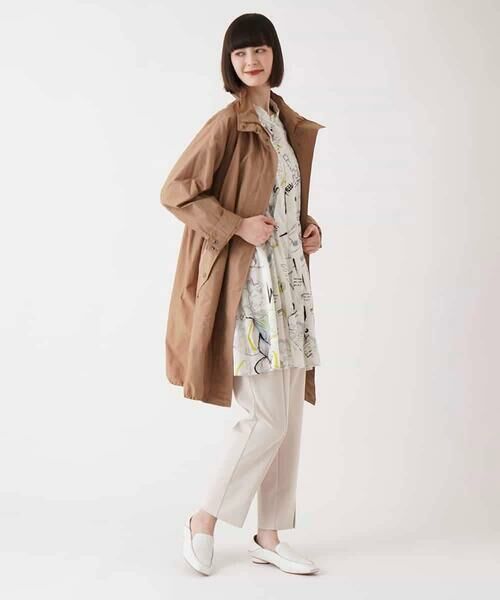 HIROKO BIS GRANDE / ヒロコビス グランデ その他アウター | 【大きいサイズ】マットタフタライトコート /洗える | 詳細19