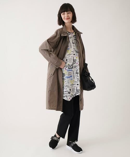 HIROKO BIS GRANDE / ヒロコビス グランデ その他アウター | 【大きいサイズ】マットタフタライトコート /洗える | 詳細24