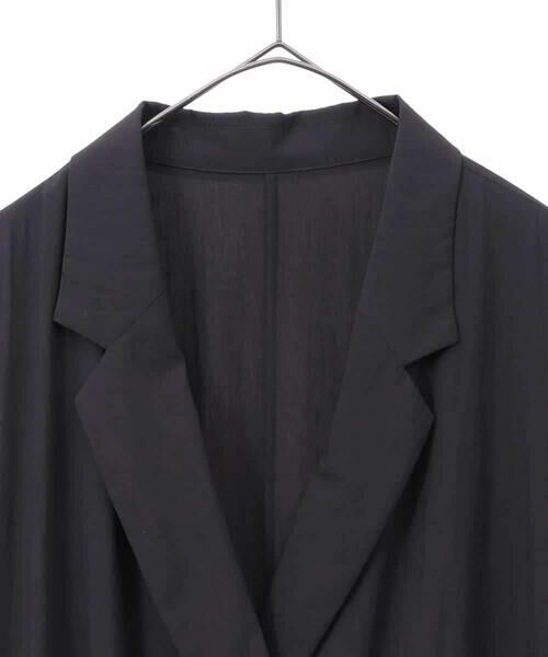 HIROKO BIS GRANDE / ヒロコビス グランデ その他アウター | 【大きいサイズ】ドレープワッシャーライトコート /洗える | 詳細2