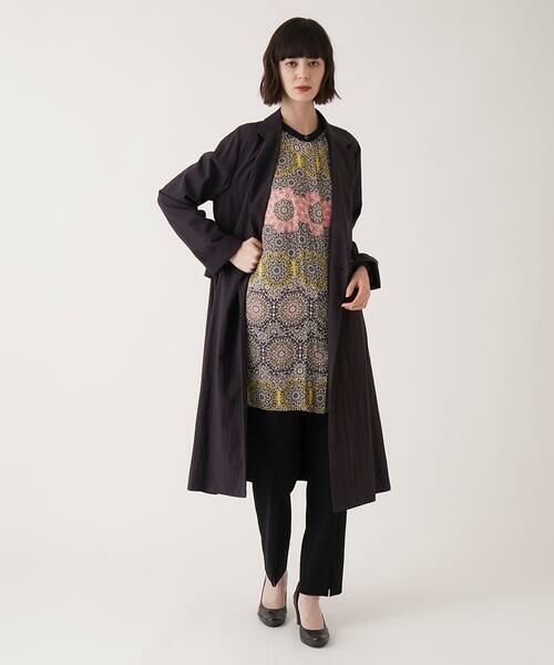 HIROKO BIS GRANDE / ヒロコビス グランデ その他アウター | 【大きいサイズ】ドレープワッシャーライトコート /洗える | 詳細20