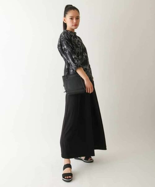 HIROKO BIS GRANDE / ヒロコビス グランデ シャツ・ブラウス | 【大きいサイズ】線描き刺繍デザインブラウス /洗える | 詳細16