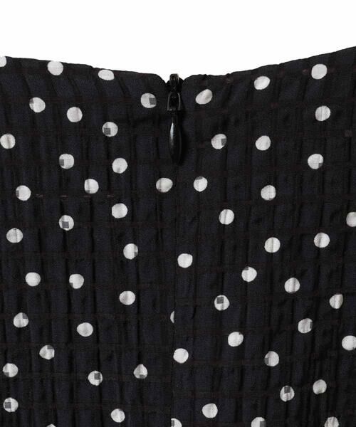 HIROKO BIS GRANDE / ヒロコビス グランデ シャツ・ブラウス | 【大きいサイズ】シアーチェックドットプリントブラウス /洗える | 詳細3