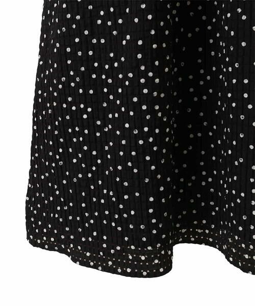 HIROKO BIS GRANDE / ヒロコビス グランデ ロング・マキシ丈ワンピース | 【大きいサイズ】シアーチェックドットプリントワンピース /洗える | 詳細6