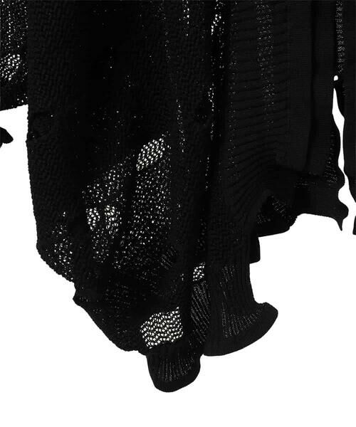 HIROKO BIS GRANDE / ヒロコビス グランデ ニット・セーター | 【大きいサイズ】ドットメッシュニットカーディガン /洗える | 詳細13