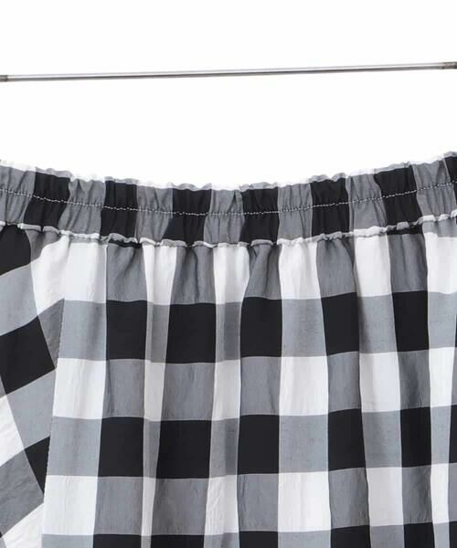 HIROKO BIS GRANDE / ヒロコビス グランデ ロング・マキシ丈スカート | 【大きいサイズ】アシンメトリーヘムギンガムスカート /洗える | 詳細4