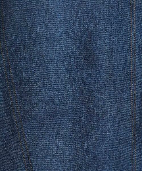 HIROKO BIS GRANDE / ヒロコビス グランデ セットアップ | 【大きいサイズ】デニム風ステッチデザインジャケット /洗濯機で洗える | 詳細11