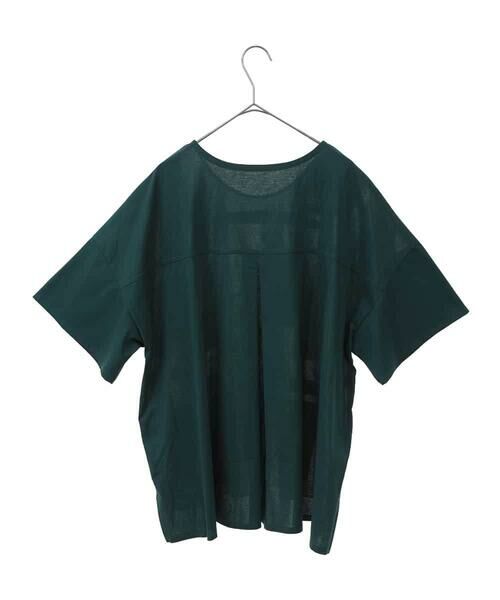 HIROKO BIS GRANDE / ヒロコビス グランデ カットソー | 【大きいサイズ】ブロッキングプリントデザインプルオーバー /洗える | 詳細1