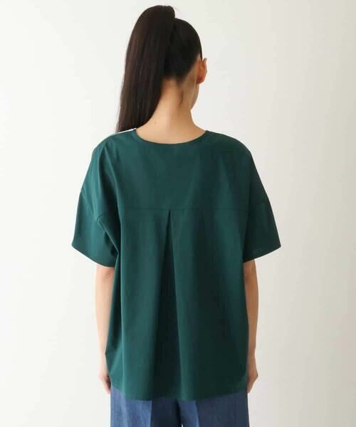 HIROKO BIS GRANDE / ヒロコビス グランデ カットソー | 【大きいサイズ】ブロッキングプリントデザインプルオーバー /洗える | 詳細8