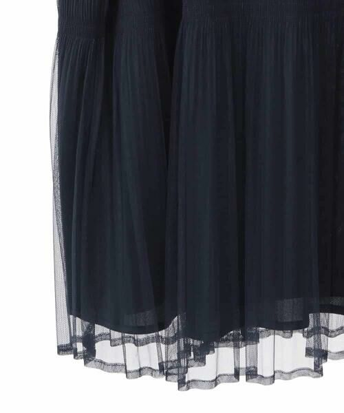 HIROKO BIS GRANDE / ヒロコビス グランデ シャツ・ブラウス | 【大きいサイズ】マジョリカプリーツシアーブラウス /洗える | 詳細5