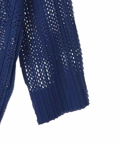 HIROKO BIS GRANDE / ヒロコビス グランデ カーディガン・ボレロ | 【大きいサイズ】プリモーディアルプリーツチェック柄カーディガン /洗える | 詳細4