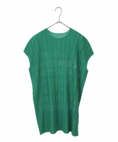 HIROKO BIS GRANDE / ヒロコビス グランデ チュニック | 【大きいサイズ】プリモーディアルプリーツデザインチュニック /洗える