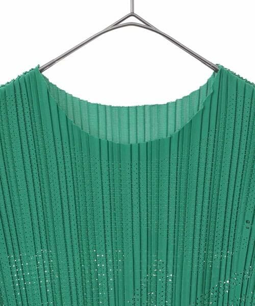 HIROKO BIS GRANDE / ヒロコビス グランデ チュニック | 【大きいサイズ】プリモーディアルプリーツデザインチュニック /洗える | 詳細2