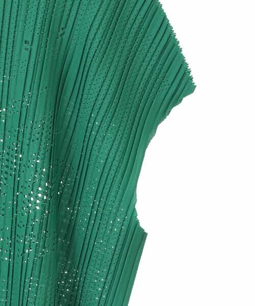 HIROKO BIS GRANDE / ヒロコビス グランデ チュニック | 【大きいサイズ】プリモーディアルプリーツデザインチュニック /洗える | 詳細3