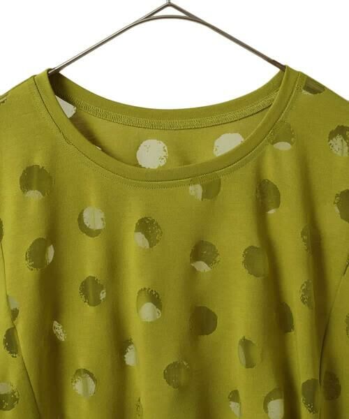 HIROKO BIS GRANDE / ヒロコビス グランデ カットソー | 【大きいサイズ】ドットシアードルマンカットソー /洗える | 詳細2